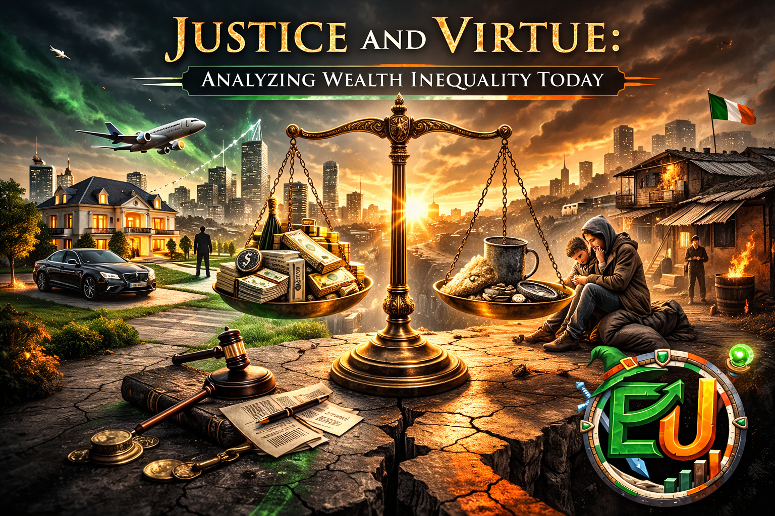 Justice and Virtue: Analyzing Wealth Inequality Today